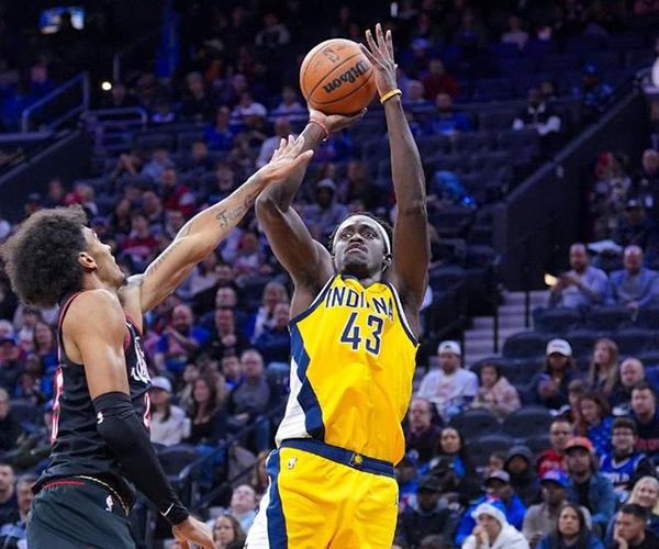 磨合见成效!76人115-105击败<a href=/basketball/zibo/pacers/ target=_blank class=infotextkey>步行者</a> 恩比德39分率队复仇