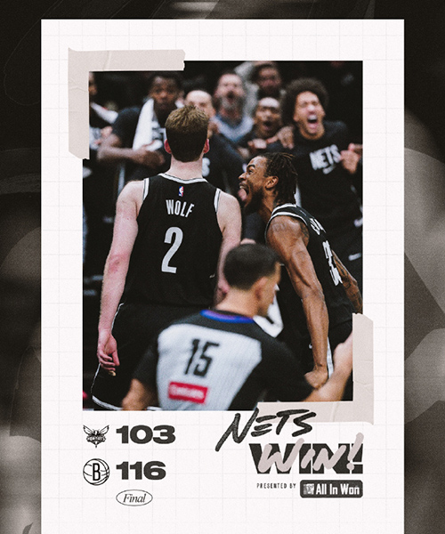 篮网116-103轻取黄蜂止4连败,小波特35+7,鲍尔12+14