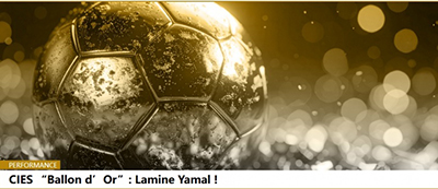 CIES数据版金球：亚马尔压<a href=/mingxing/football/zibo/125.html target=_blank class=infotextkey>姆巴佩</a>居首，登贝莱仅列第七